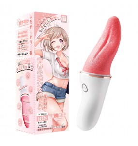 MizzZee - Dance Step Tongue Licking Clitoral Vibrator (Chargeable - Red)